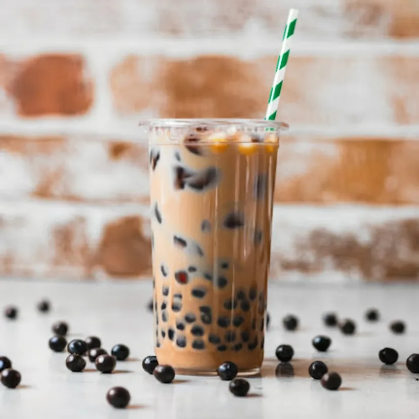 Rainbow Boba Tea