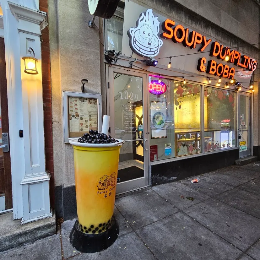 Soupy Dumpling & Fancy Cuppa Bubble tea
